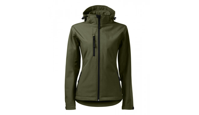 Adler naiste softshell kapuutsiga 521 military S