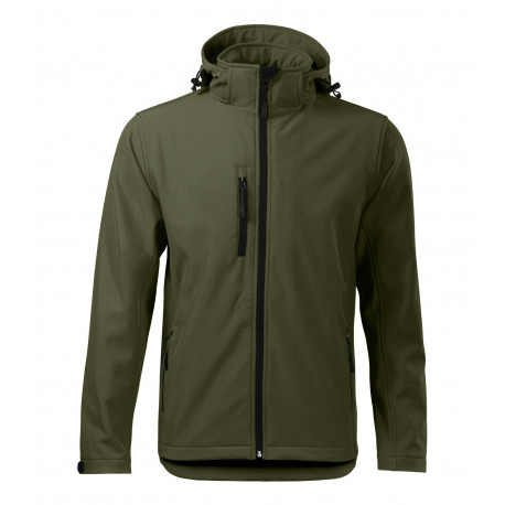 Adler meeste softshell kapuutsiga 522 military M