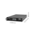 UPS for RACK, 2.4kVA 2400W, Power Factor 1.0