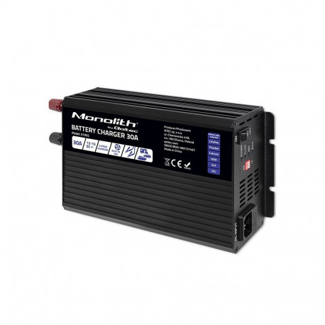 Charger for LiFePO4 AGM GEL SLA batteries, 30A
