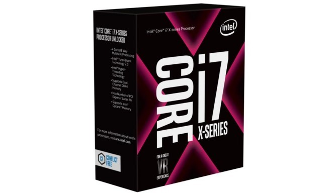 Intel protsessor Core I7-7800X S2066 BOX 8M/3.5G BX80673I77800X