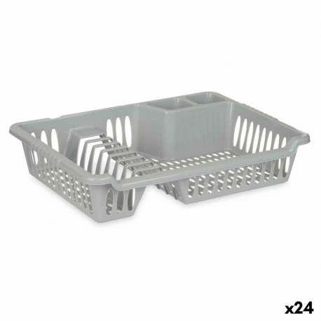 Draining Rack for Kitchen Sink Kinvara YMA04 1098 01 YMA04 1098 01 Silver 40 x 8 x 29,5 cm (24 Units