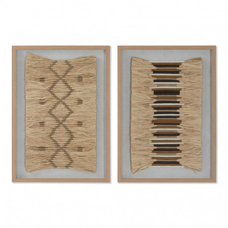 Maal Home ESPRIT Kaasaegne 50 x 3,5 x 70 cm (2 Ühikut)