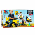Kolmratas Moltó 3x1 Wheels & Blocks Kollane 89 cm 10 Tükid, osad