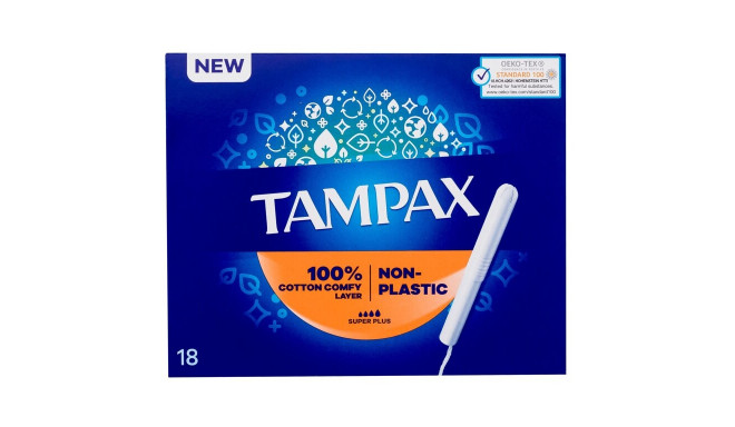 Tampax Non-Plastic Super Plus (18ml)