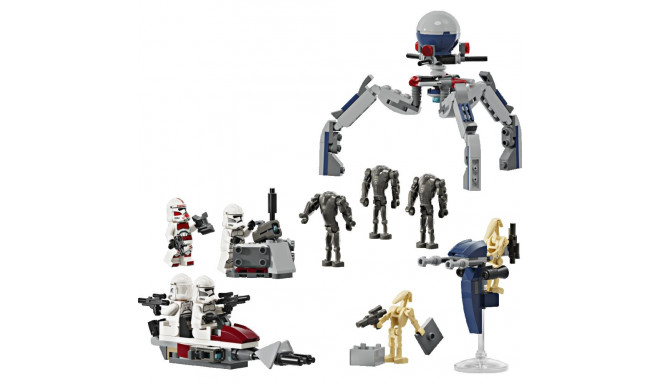 LEGO Star Wars Clone Trooper-i ja Battle Droid-i lahingukomplekt