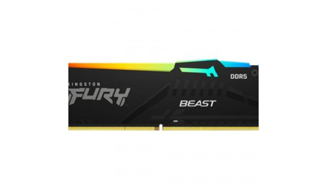 KINGSTON 64GB 5200MHz DDR5 CL40 DIMM Kit of 2 FURY Beast RGB