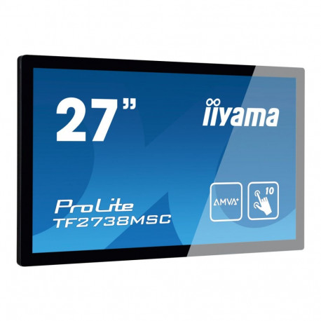 IIYAMA puutetundlik monitor TF2738MSC-B2 A 27inch 1080p IPS 500cd 10-punktiline puutetugi CA VGA HDM
