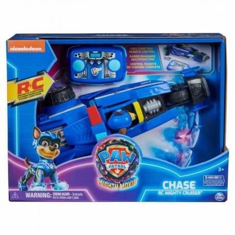 Kaugjuhitav Auto The Paw Patrol Kuldne Must/Sinine