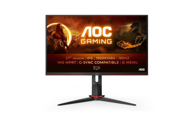 AOC 27G2SPU/BK computer monitor 68.6 cm (27") 1920 x 1080 pixels Full HD Black, Red