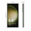Nutitelefonid Samsung SM-S918B Roheline 256 GB 6,8" 8 GB RAM