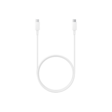 USB 2.0 kaabel USB-C pistik > USB-C pistik 1m PD 100W, valge