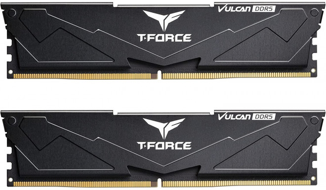 Team Group DDR5 32GB - 6000 - CL - 40 - Dual-Kit - DIMM - FLBD532G6000HC38ADC01, Vulcan, EXPO, black