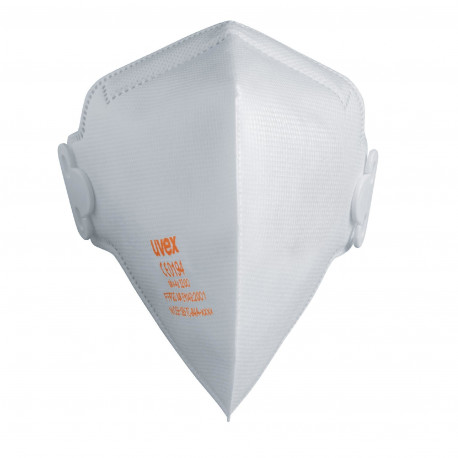 Respiraator Uvex silv-Air classic 3200 FFP 2, volditav, valge, 1 tk pakis (30tk)