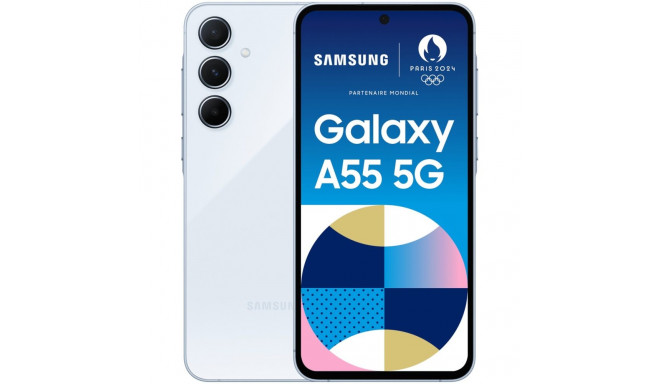 "Samsung Galaxy A55 128GB 8RAM 5G DE blue"