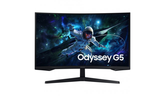 "81,3cm/32"" Samsung Odyssey S32CG554EU G55C Gaming gebogen 1ms HDR10 DP 165Hz 16:9 HDMI Black"