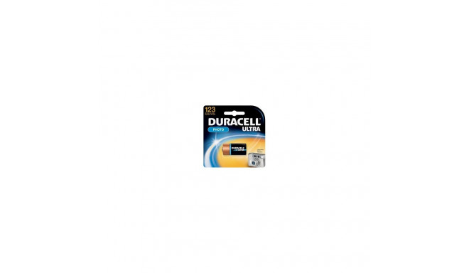 Duracell Ultra 123 DL123A / CR123A ELF 123A 3V Lithium 1 gab.