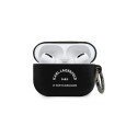 Karl Lagerfeld case for AirPods Pro KLACAPSILRSGBK black Silicone RSG
