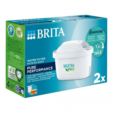 Product Name: BRITA MAXTRA PRO Pure Performance Water Filter Cartridges (2 Pack)
