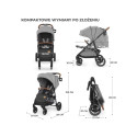 Stroller GRA NDE PLUS GREY