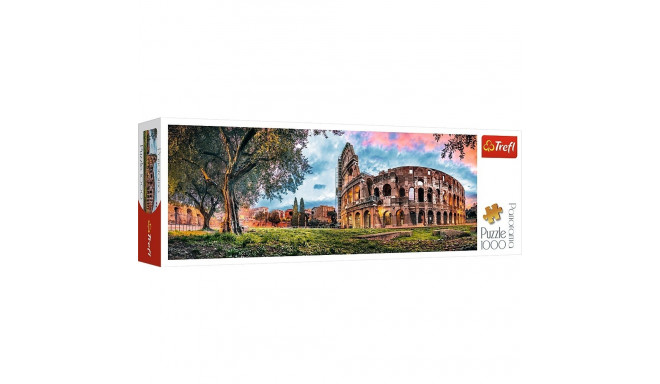 Puzzle 1000 elements, Colosseum in the morning, Panoramic