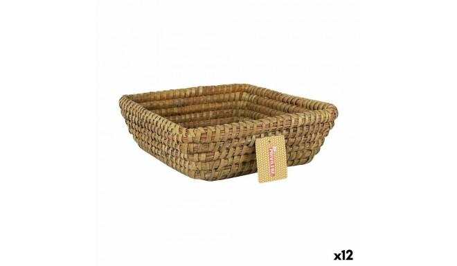 Daudzfunkcionāls grozs Privilege Korne Brūns pīts Kvadrāta 27 x 27 x 9 cm (12 gb.)