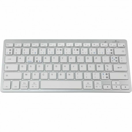 Bluetooth Klaviatuur Bluestork KB-MINI-PC-MAC/FR Azerty Prantsuse Valge