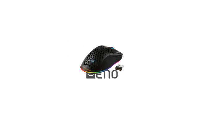 Deltaco DM220 Gaming Maus wireless ultraleicht RGB schwarz