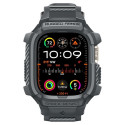 Spigen Rugged Armor Pro - Pasek z obudową do Apple Watch Ultra 49 mm (Dark Grey)