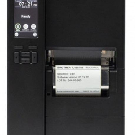 BROTHER TJ-4422TN INDUSTRIAL LABEL THERMO TRANSFER PRINTER, USB, LAN, SERIAL PORT, 203DPI, 14IPS, LA