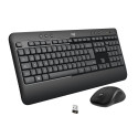 Klaviatuur ja Hiir Logitech 920-008685 Must Qwerty US