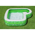 Inflatable Paddling Pool for Children Bestway Green 231 x 231 x 51 cm