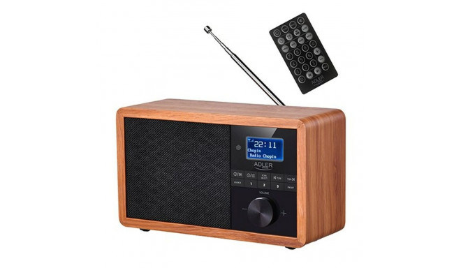 Radio Adler AD 1184 Black Wood