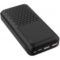 Platinet power bank 20000mAh PD QC, black (45932)