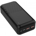 Platinet power bank 30000mAh PD QC, black (45933)