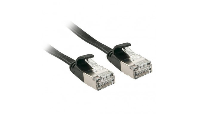 Lindy 47480 networking cable Black 0.3 m Cat6a U/FTP (STP)