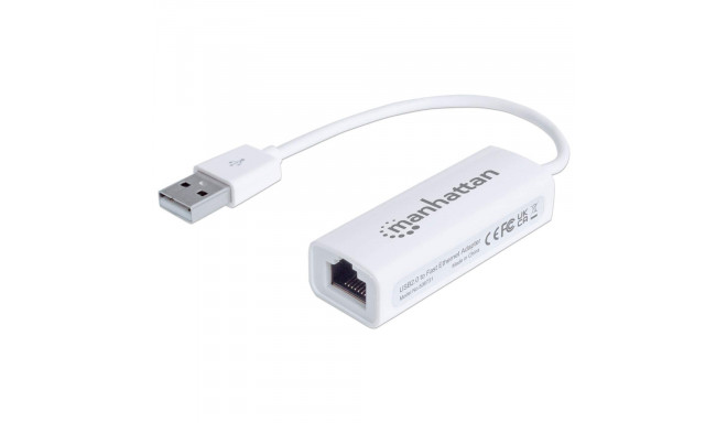 Manhattan USB–RJ45 konverter