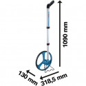 Bosch measuring wheel GWM 32 Professional, range finder (blue)