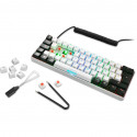 Sharkoon SKILLER SGK50 S4, gaming keyboard (white/black, ES layout, Kailh Red)