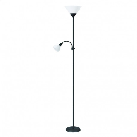 PLATINET FLOOR LAMP E27+E14 GREY [44527]
