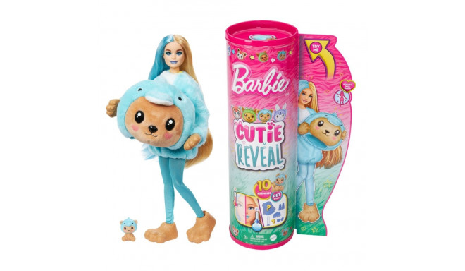 Barbie Cutie Reveal mõmmi delfiini kostüümis