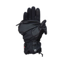 VALLERRET SKADI ZIPPER MITT LRS: BLACK XXL