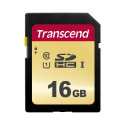 Transcend mälukaart SDHC 16GB Gold 500S UHS-I U3 MLC (V30) R95/W60