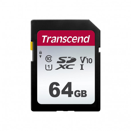 Transcend Silver 300S SDXC UHS-I U1 (V10) R100/W20 64GB