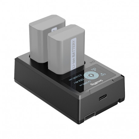 SmallRig akulaadija 4081 NP-FW50 akudele
