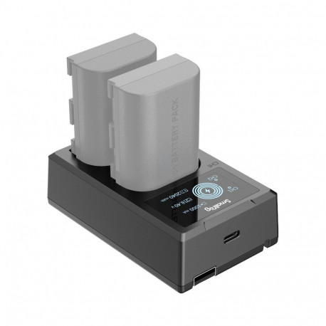 SmallRig akulaadija 4084 LP-E6 akudele