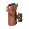 SMALLRIG 3323 SIDE HANDLE WOOD WITH START/STOP REMOTE TRIGGER