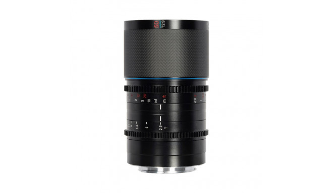 SIRUI ANAMORPHIC LENS SATURN 50MM T2.9 1.6X CARBON FIBER FULL FRAME E-MOUNT (BLUE FLARE)