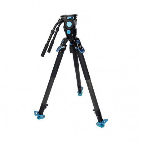 Sirui Pro Video Tripod Kit Rapid SVT-75 Lite + Fluid Head SVH15