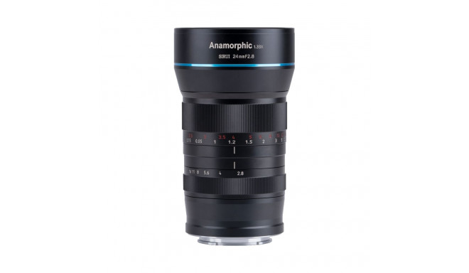 Sirui Anamorphic 1,33X 24mm f/2.8 objektiiv Canon EF-M